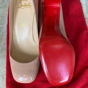 Christian Louboutin Stacked Heel